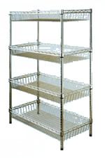 Wire Basket Shelving