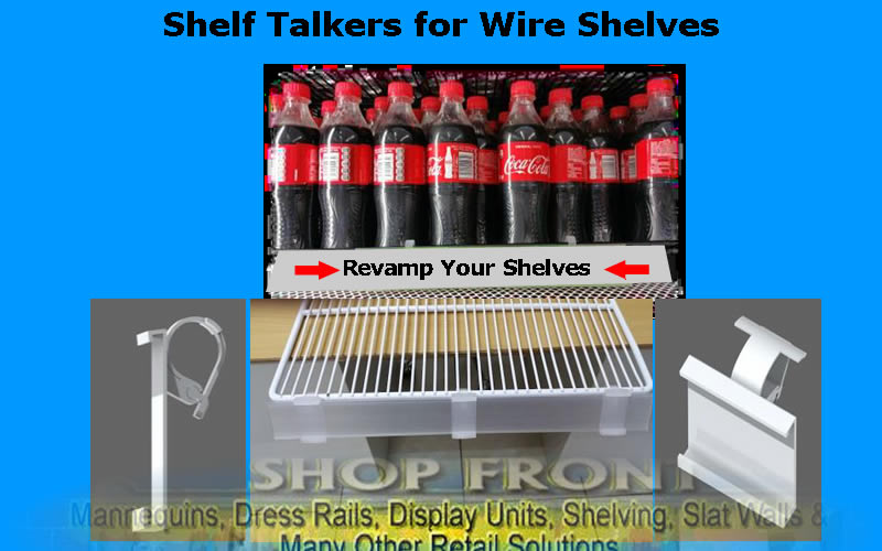 Wire Shelf Talkers